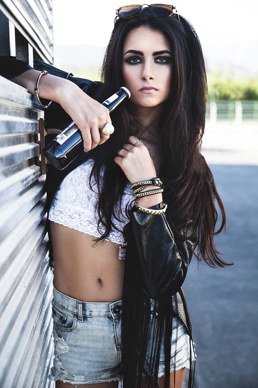 Sassy girls’s look of the day — catch her live in Essen